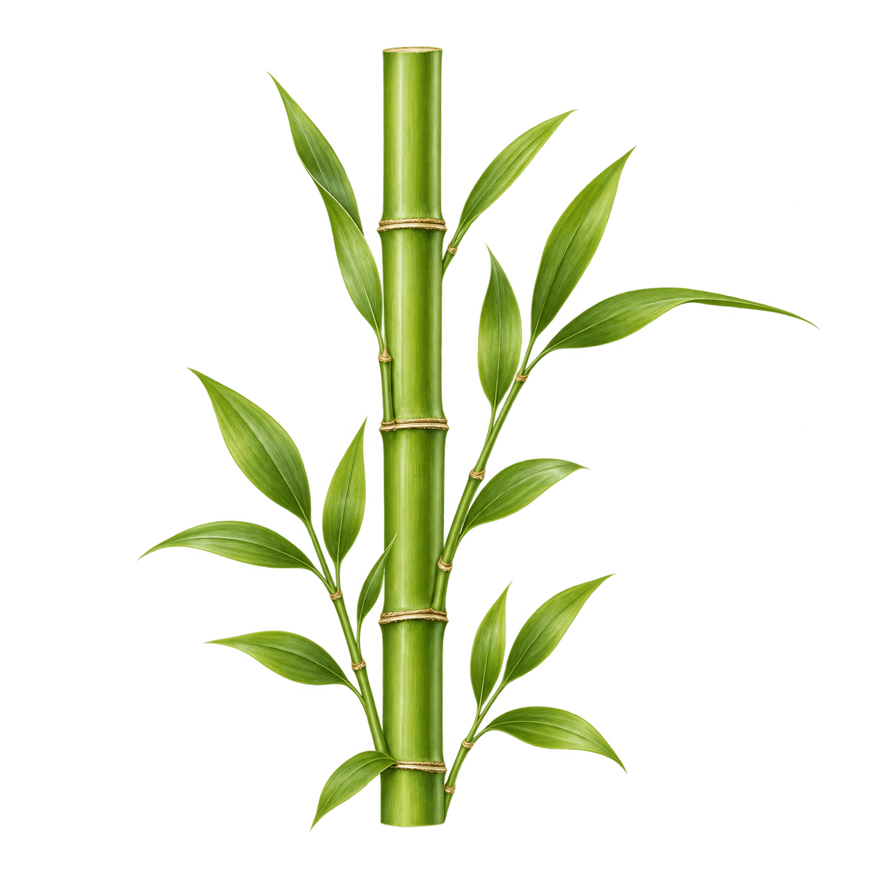 100% Organic Bamboo Handle